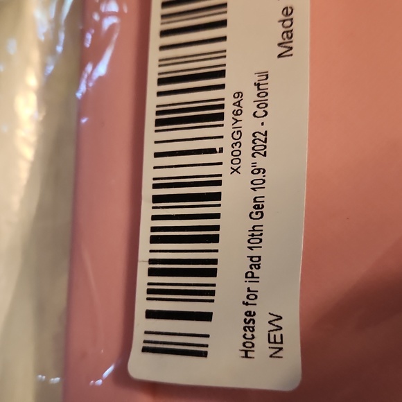 NEW - Sealed Package - Hocase for iPad 10th Generation Case 10.9" 2022 - Picture 4 of 8